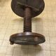 Table d,appointed round all wooden with central foot turned WAY NOT VIS.