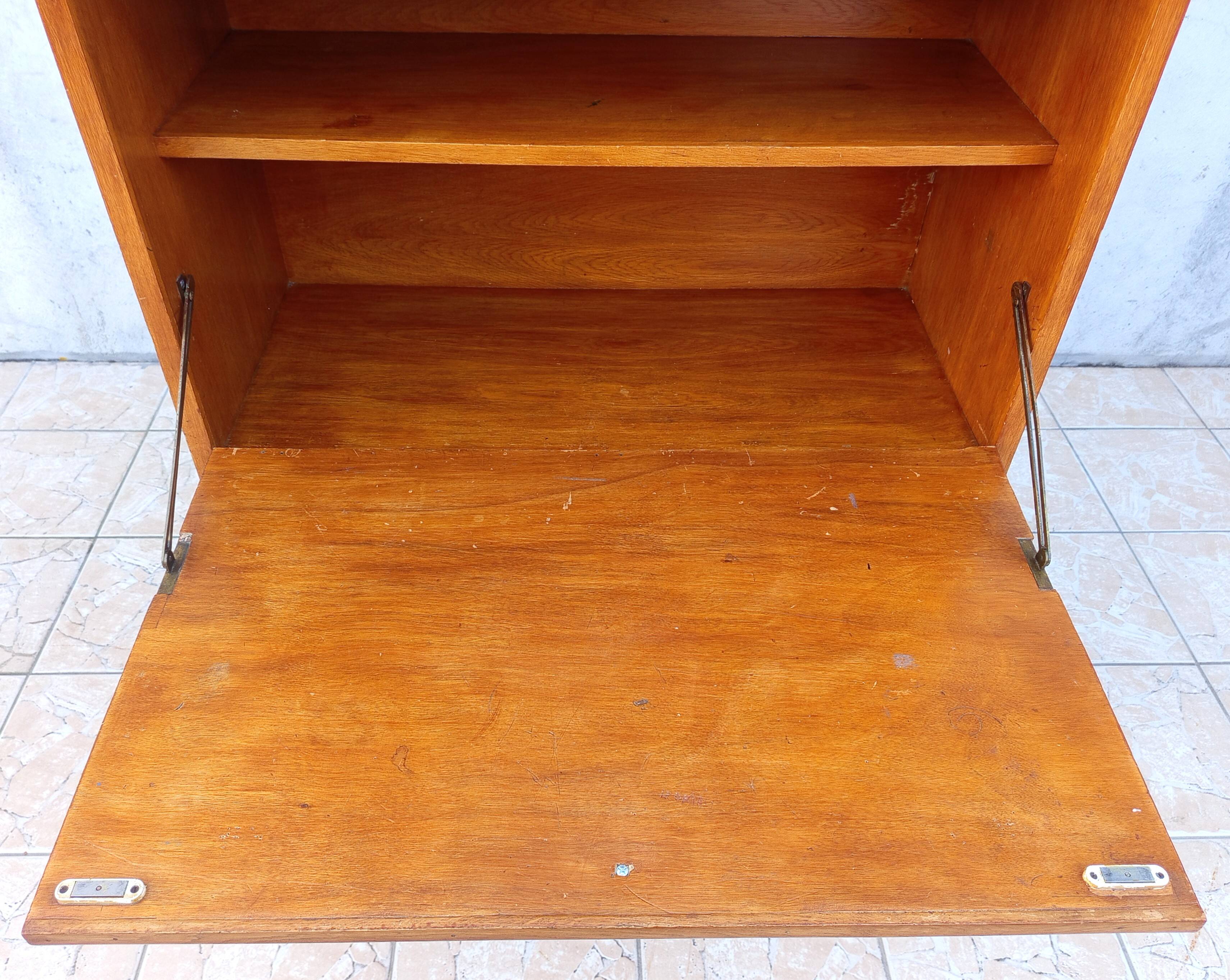 Vintage beech secretary