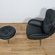 Armchair ML 214 with Ottoman by Illum Wikkelsø for Mikael Laursen 1960s