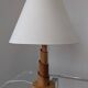 Pair of pine lamps, 1980s
