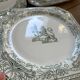 Lot de 8 assiettes terre de fer Saint Amand Fontana