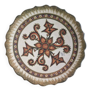 Decorative plate Paul Fouillen Quimper