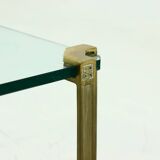 Brass and Glass Coffee Table by Peter Ghyczy 1970s