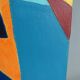 Geometric unsigned canvas