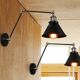 Pair of industrial wall light