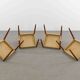 Ensemble de 4 chaises en teck danois modèle "83" par Niels O. Möller, Danemark années 70.