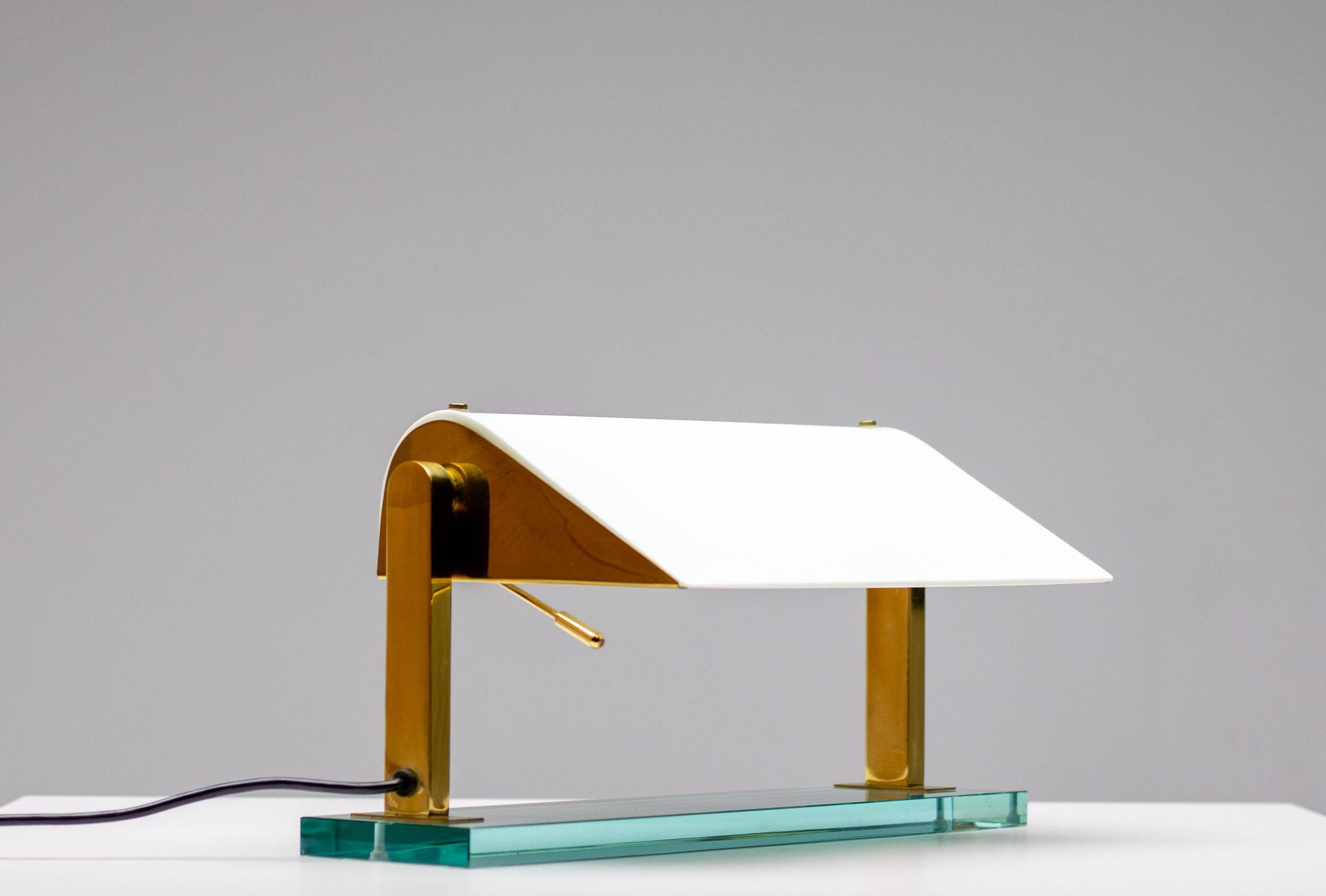 Desk lamp 0836 by Pietro Chiesa for Fontana Arte