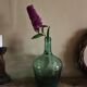 Dame Jeanne bonbonne glass green Viresa