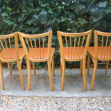 Set of four chairs old baumann
