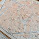 Imprimée en 1906, plan de Nîmes. O