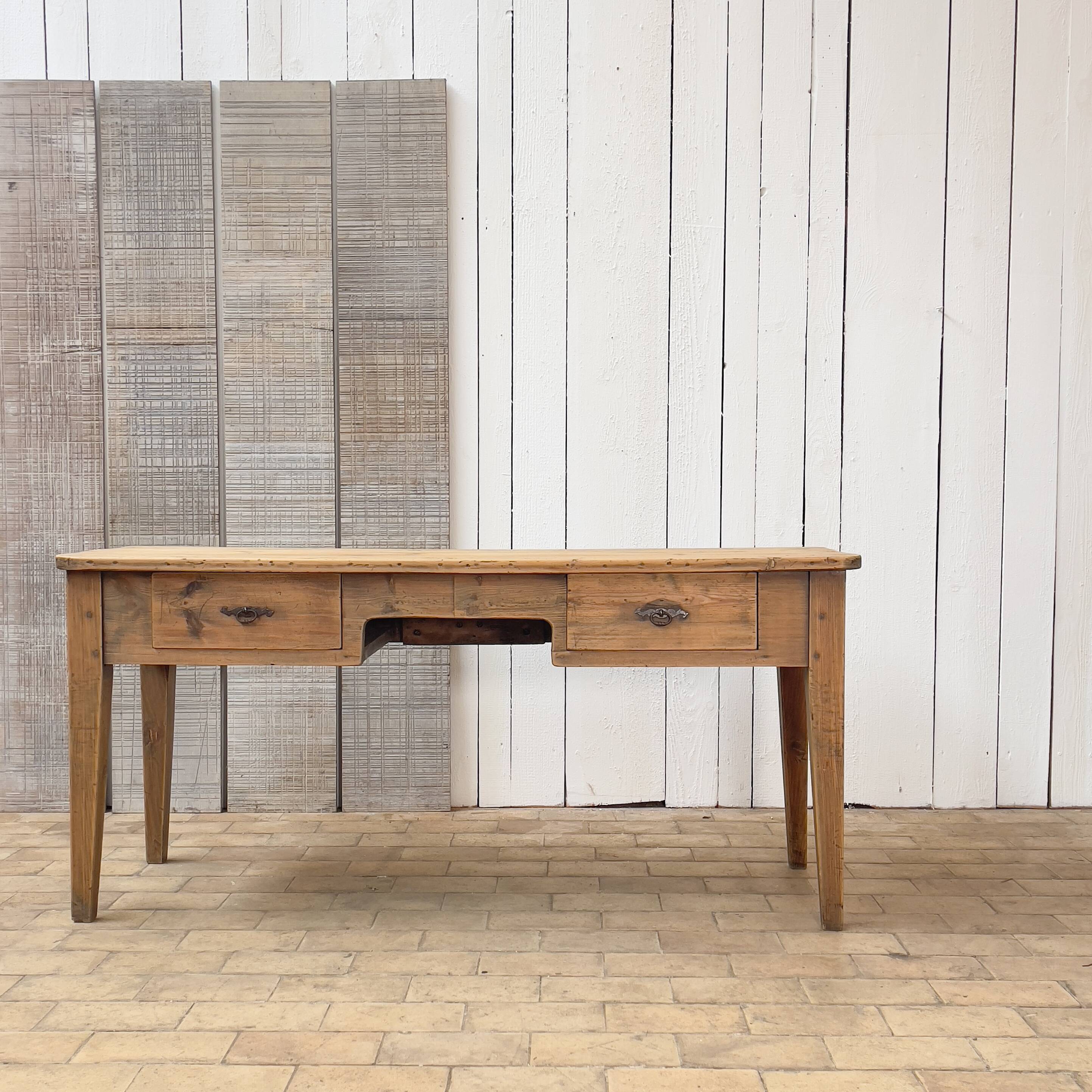 Wooden desk early XXth