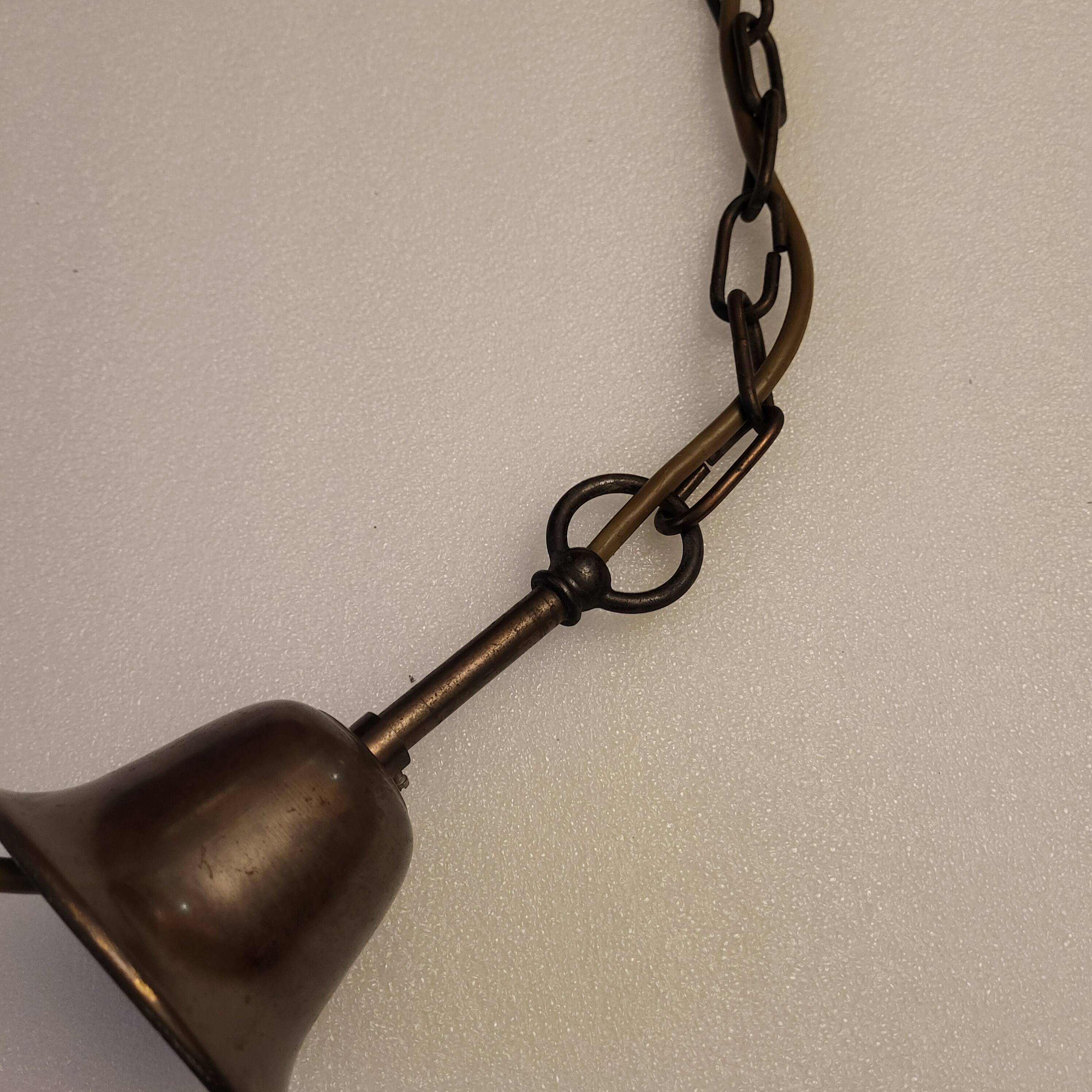 Large pendant light, art deco, vintage