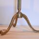 Retro night valet in brass and wood in Neoclassical style