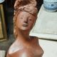 Terracotta sculpture of a female nude by Alberto Sparapani, signed.