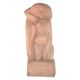 Terracotta Sculpture, Nude Bather, Signed Alfred Jean Halou, Early 20th Century 1910/1920