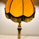 Pied de lampe ancien colonne en bronze