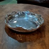 Silver metal dish