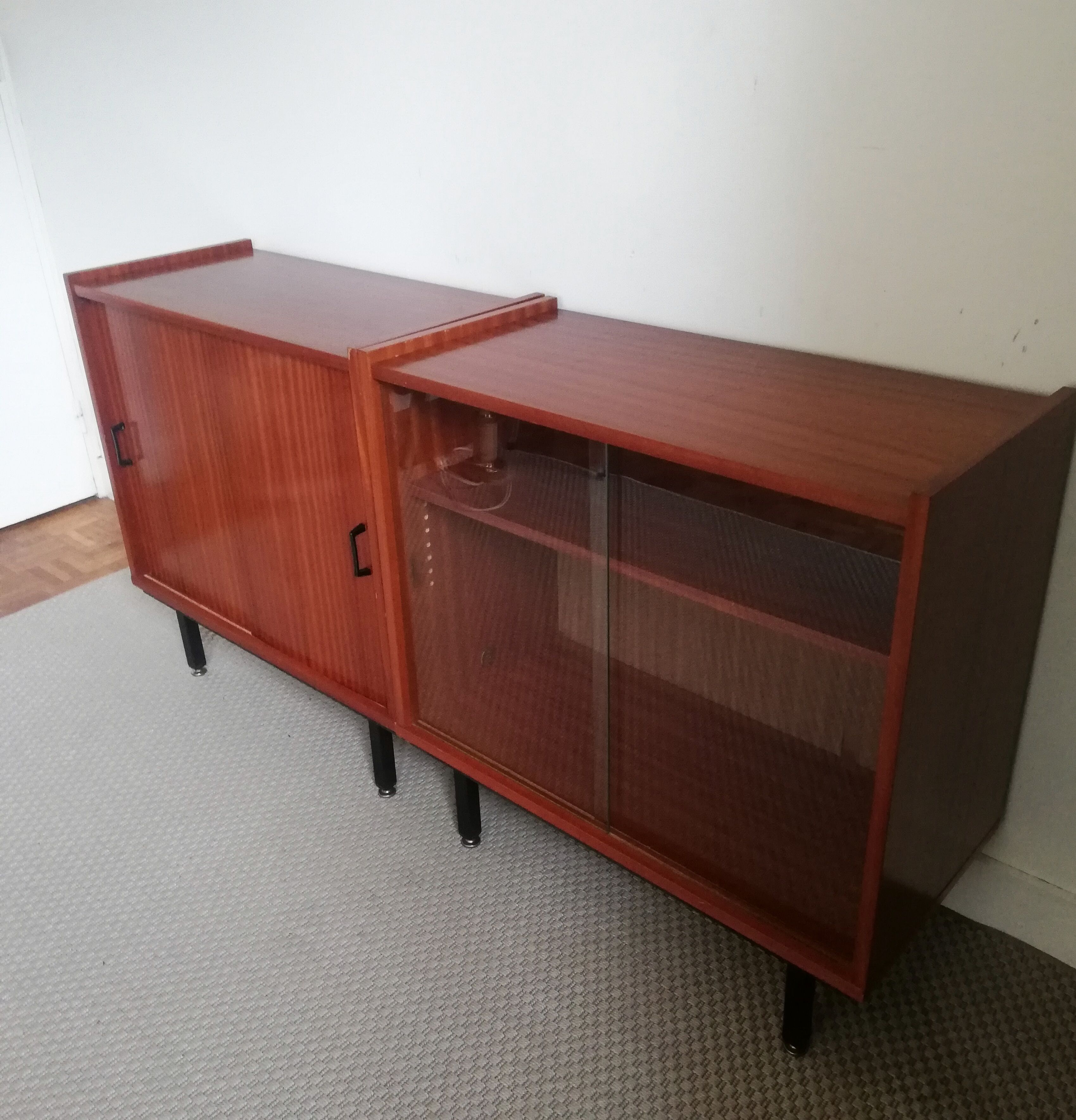 Modernist modular tv cabinet