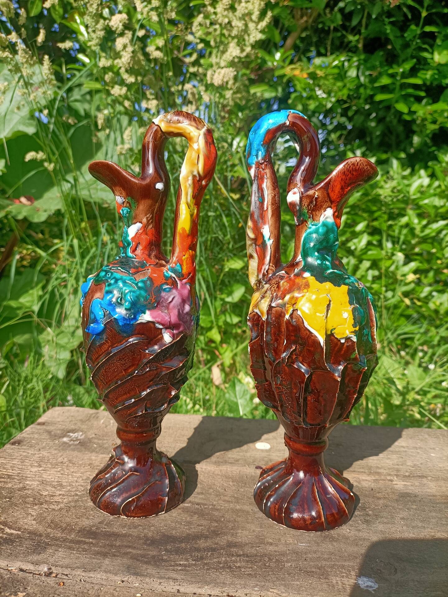 Ensemble de vases, pichets Vallauris