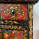 Small hand-painted Tibetan piece of furniture