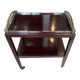 Serving cart, bar on wheels with 1 removable tray, Art Deco style, 1930