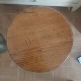Natural wooden stool around year 60-70