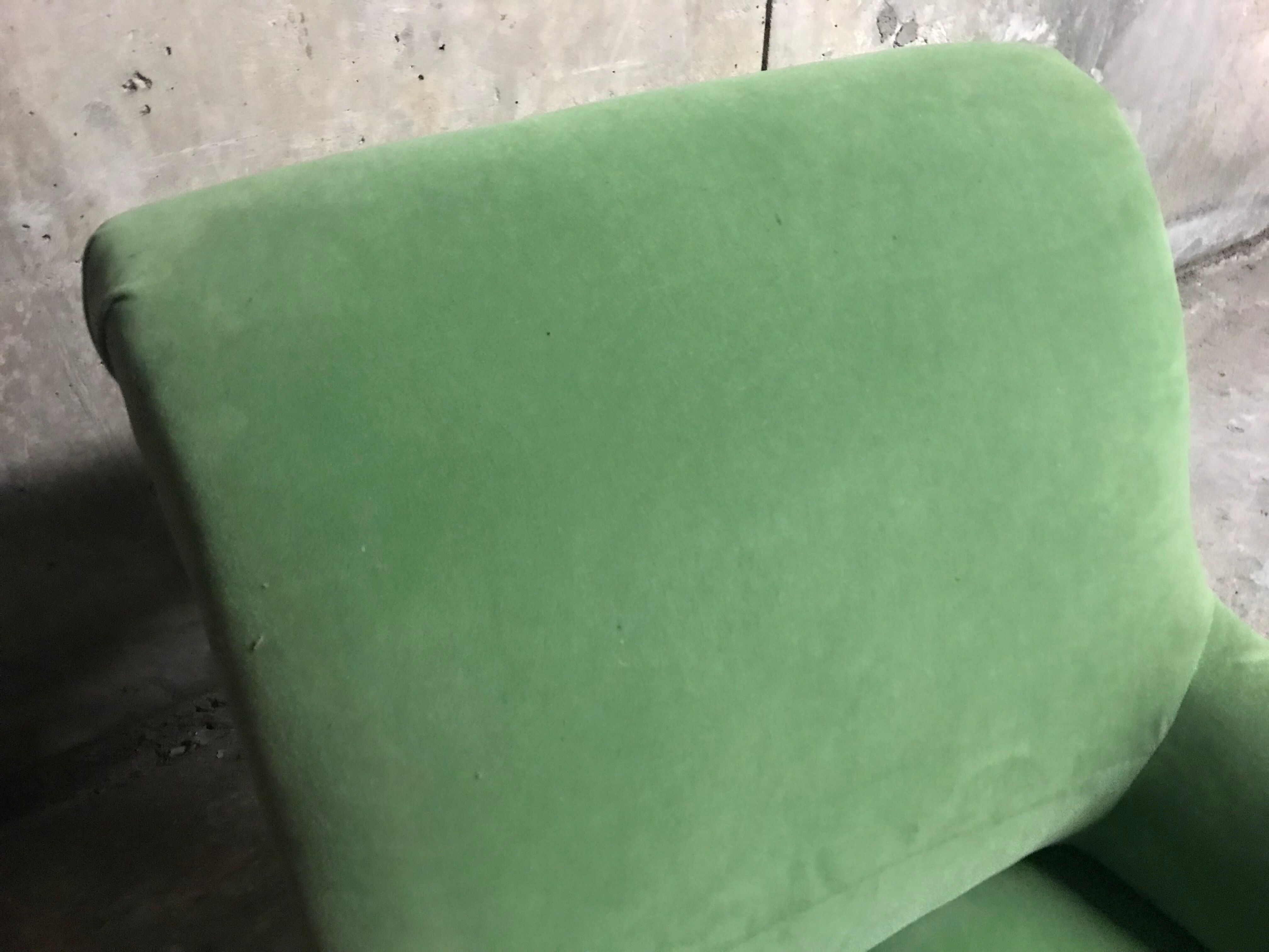 Fauteuil  Napoléon III vert