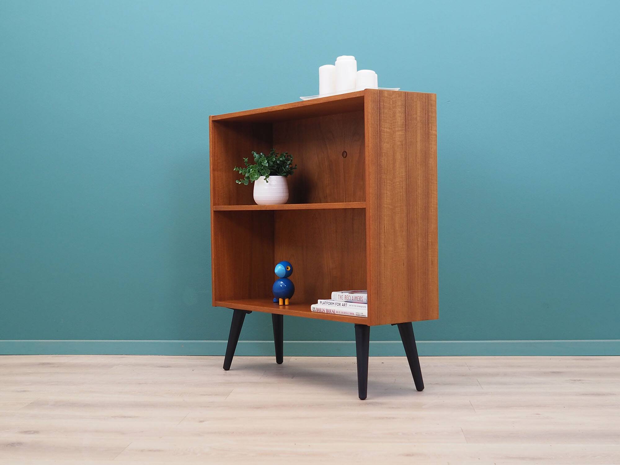 Teak bookcase, Danish design, 1970s, production: Denmark
