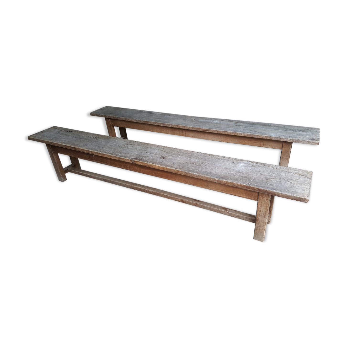 Pair of farm bench