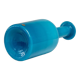 Large blue Gulvvas Otto Brauer for Kastrup Holmegaard 1970