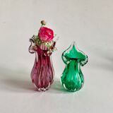 Bohemian Vase- Set of 2,  1960s