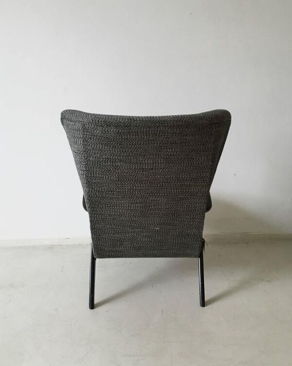 fauteuil vintage Wingback années 1950