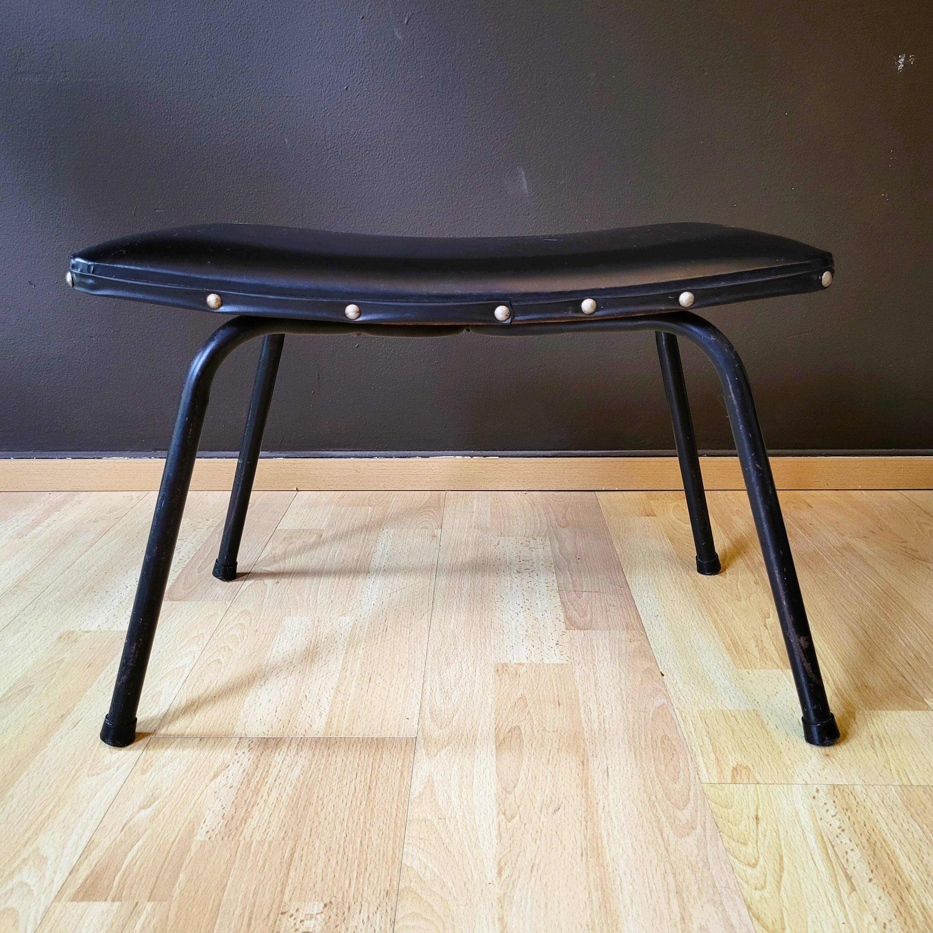 Pierre Guariche for Meurop Vintage "Taurus" Stool 60'