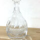 Carafe ancienne en cristal blanc