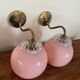 Pair of antique wall lights