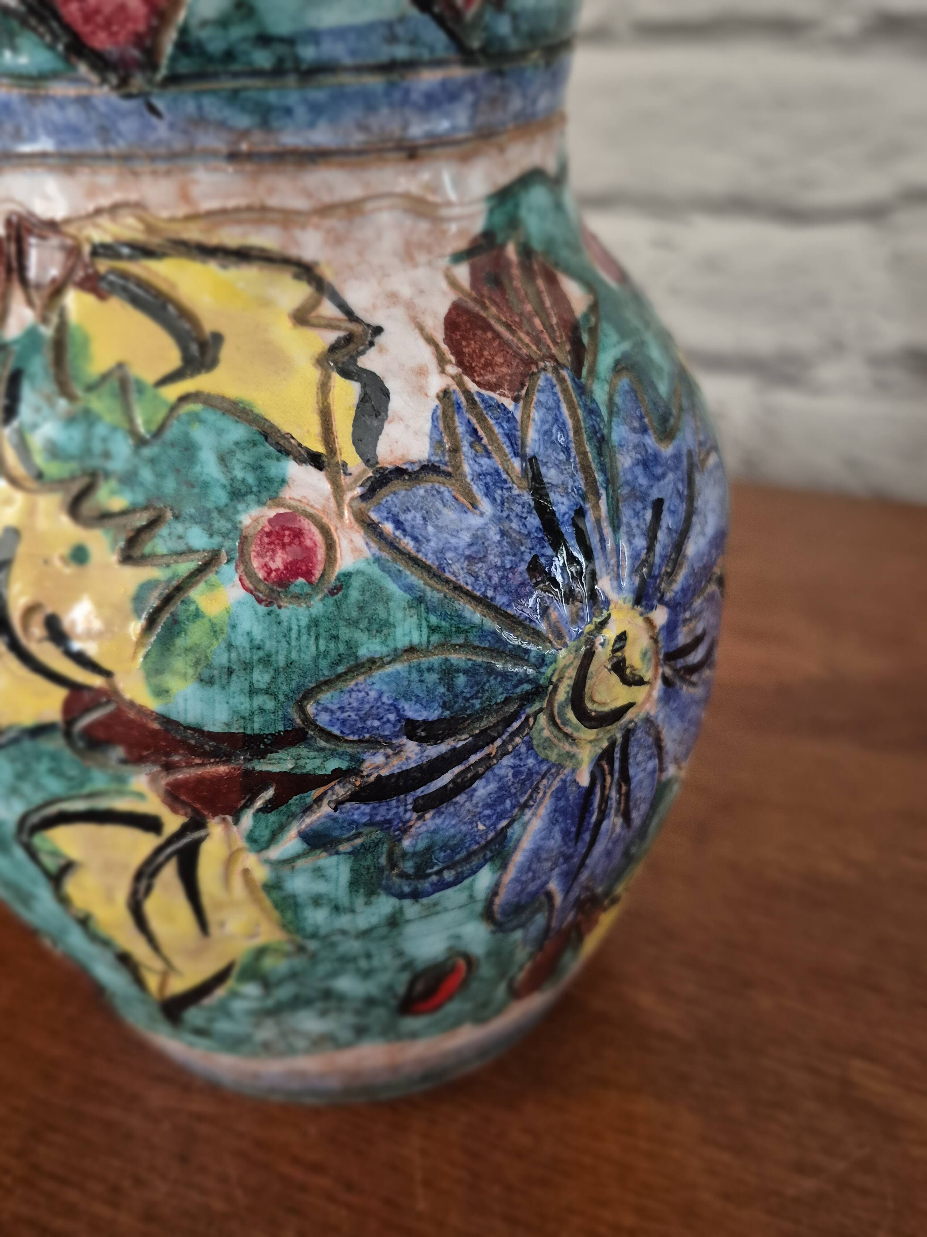 Vintage Italian Fanciullacci vase 60's