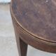Art deco wooden stool