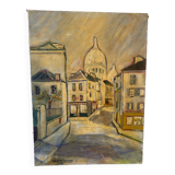 View of Montmartre from 1960