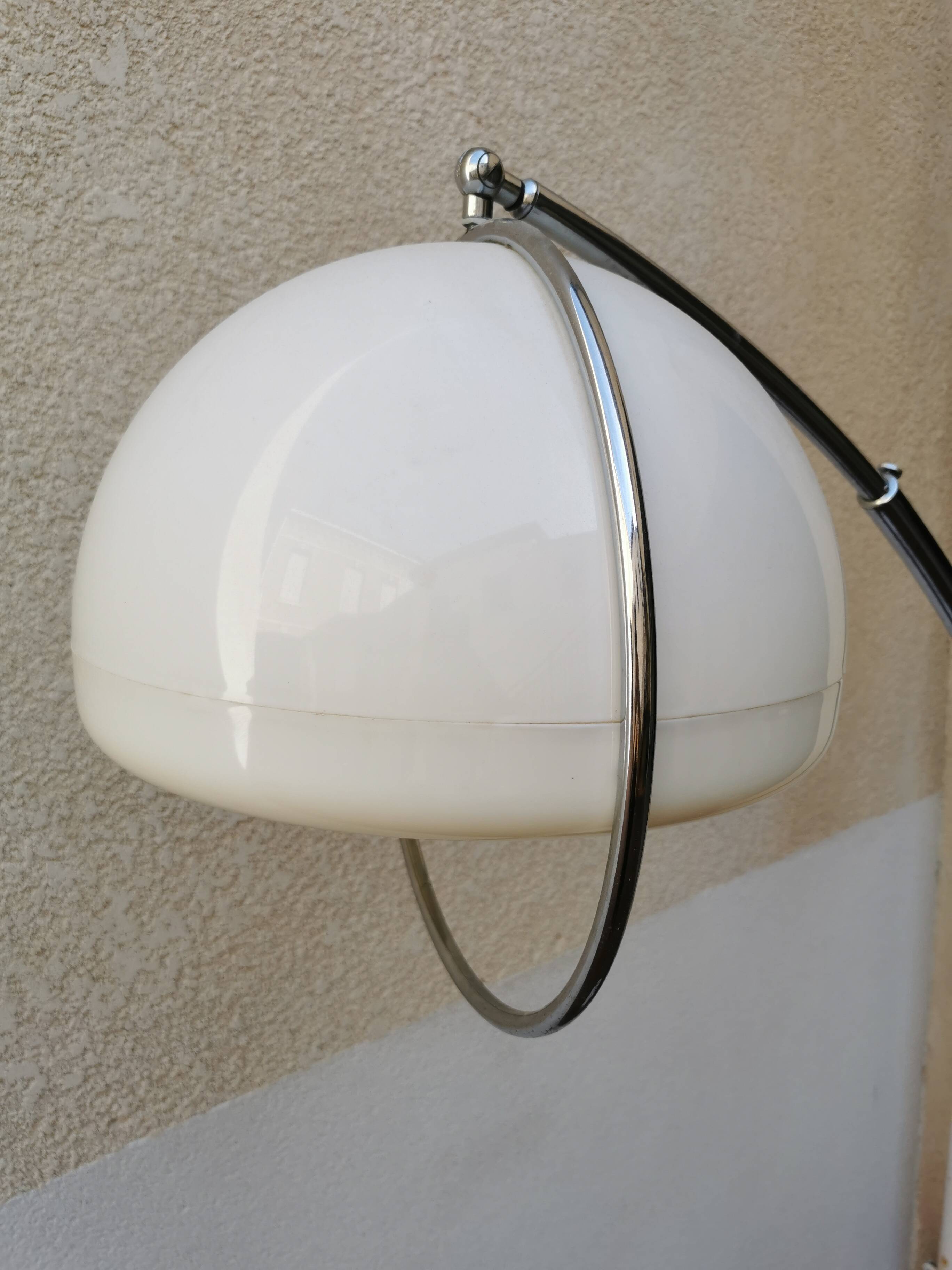 Vintage floor lamp, Arc by Harvey Guzzini 1970