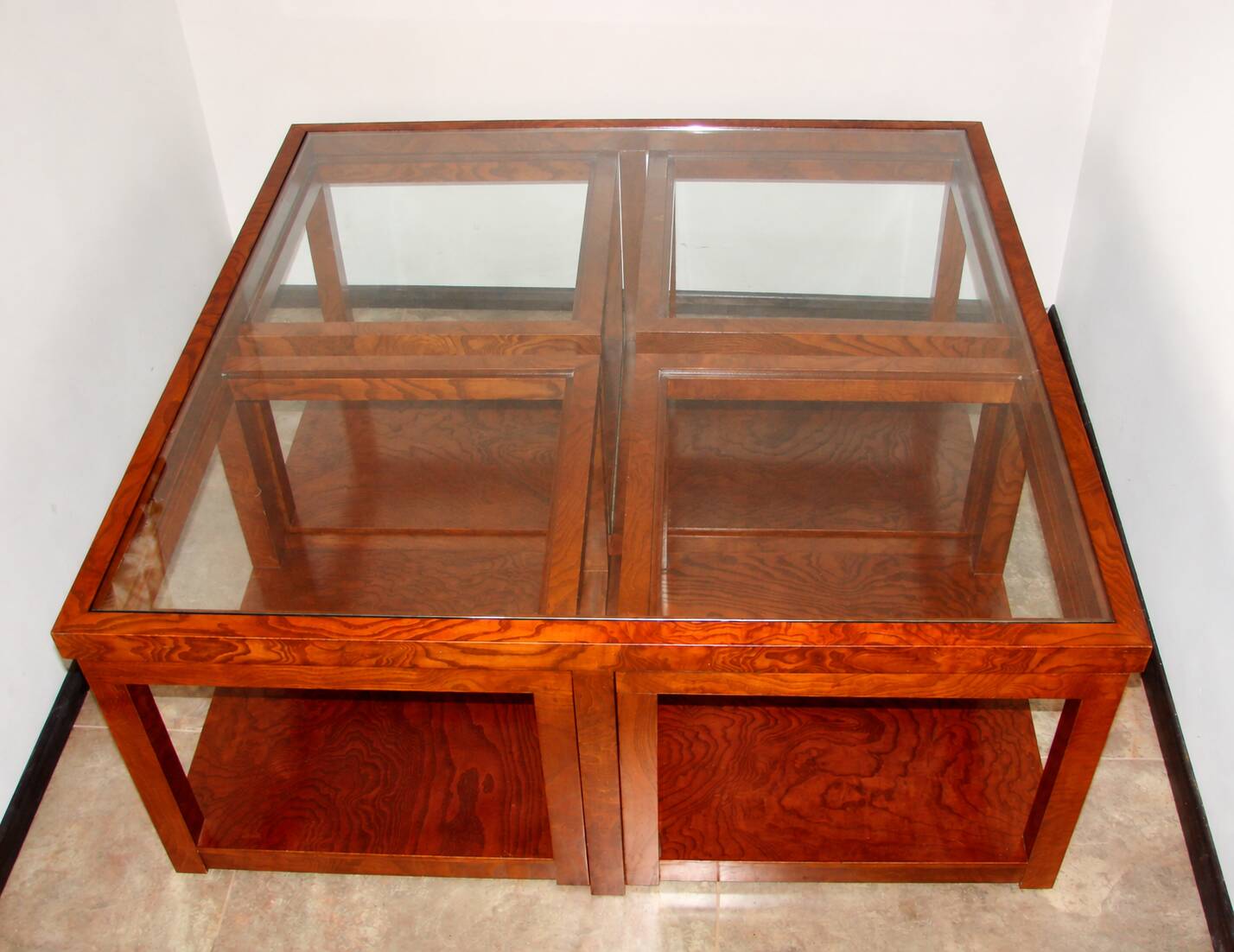 Roche Bobois modular coffee table from the 1980s.