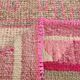 Tapis de couloir vintage tribal rose et vert 2x10, 70x309 cm