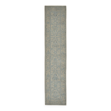 Turkish Handcrafted Loom Oushak Rug 74 cm x 352 cm