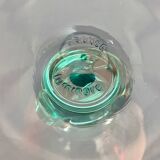 Lot de 4 verres à pied verts, made in france, by luminarc