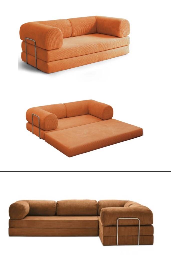 Vintage modular sofa