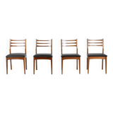 Set Of 4 Midcentury 'Meredew' Teak Chairs
