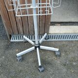 Card holder on wheels