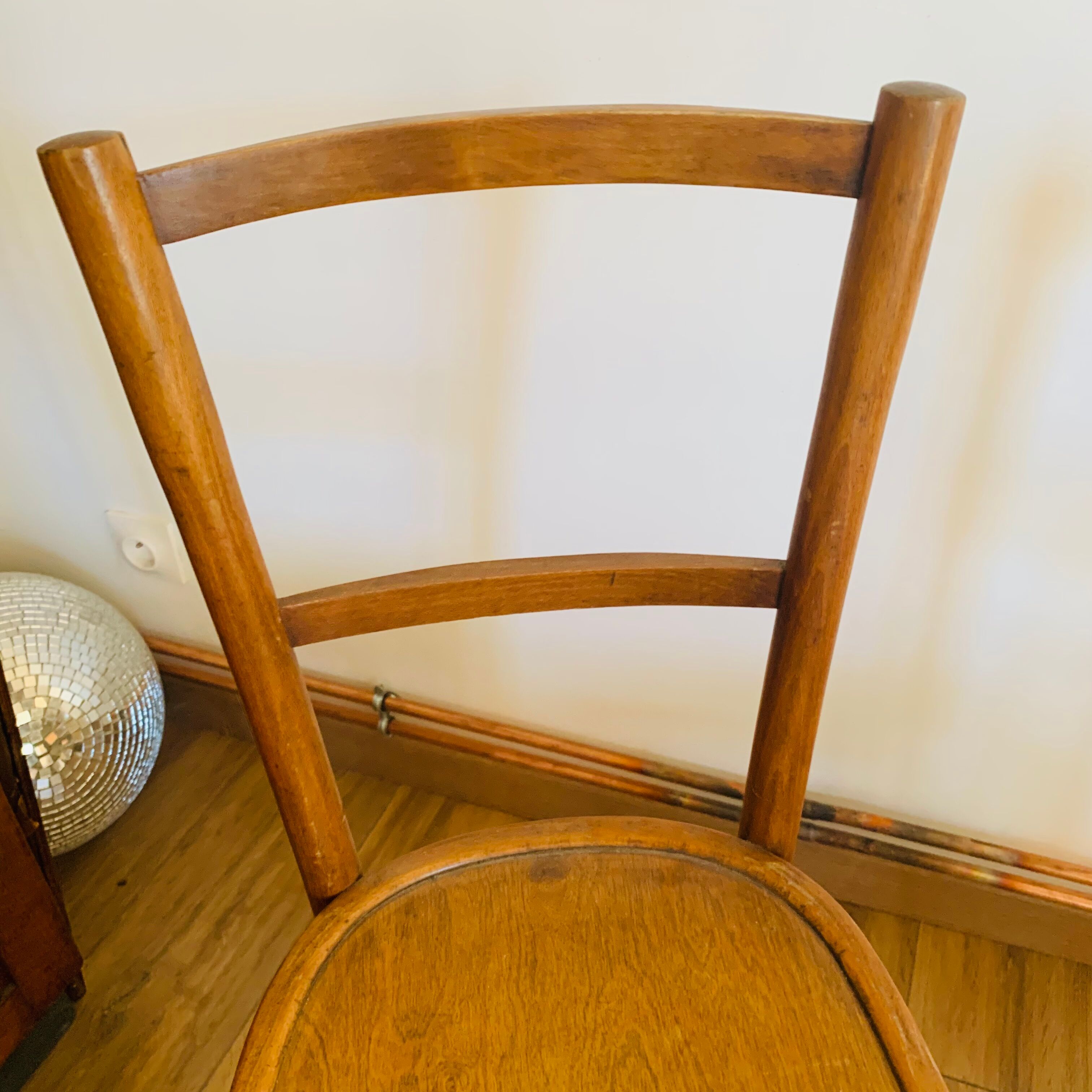 Pair of bistro chairs