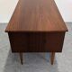 Desk and its removable shelf in Scandinavian style made of teak, RDA around 1960.
