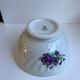 Serrated bowl with flowers limoges 50s