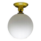 Art Deco style pendant lamp, Poland, 1950s